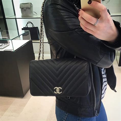 chanel chevron bag|chanel statement flap.